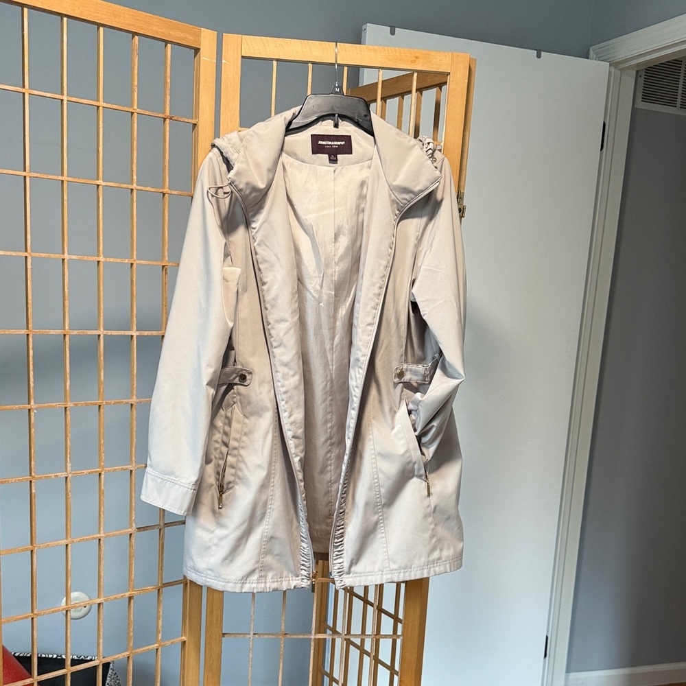 Johnston & Murphy Tan Trench Coat